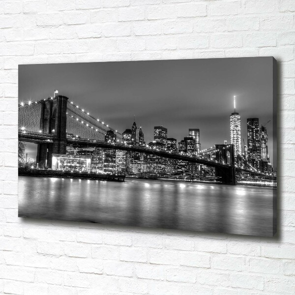 Foto canvas Brooklynbrug