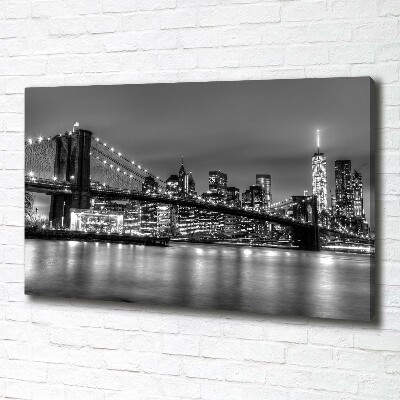 Foto canvas Brooklynbrug