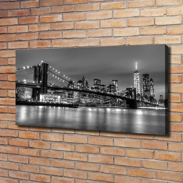 Foto canvas Brooklynbrug