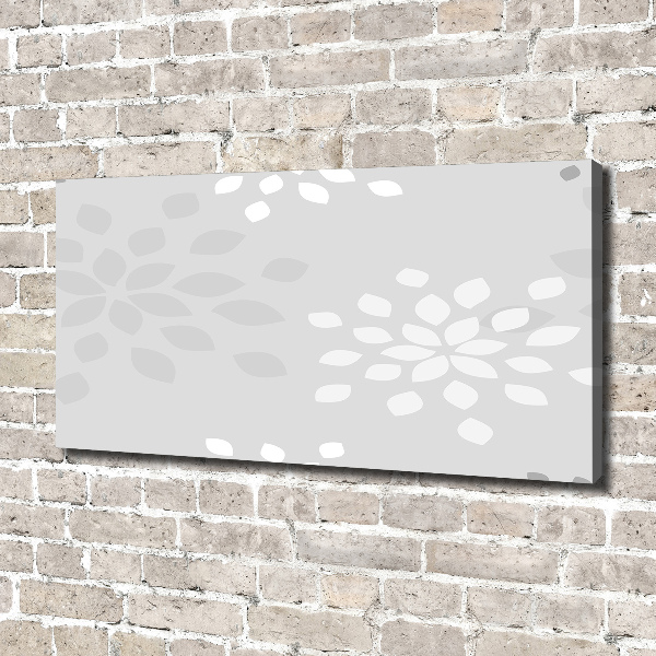 Foto op canvas Bloemenpatroon