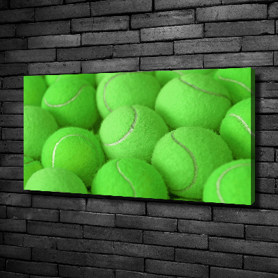 Schilderij op canvas Tennisballen
