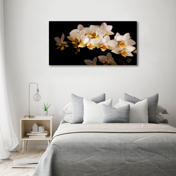 Schilderij op canvas Orchidee