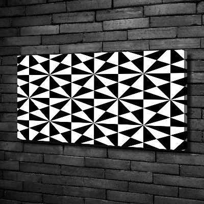 Foto op canvas Geometrische achtergrond