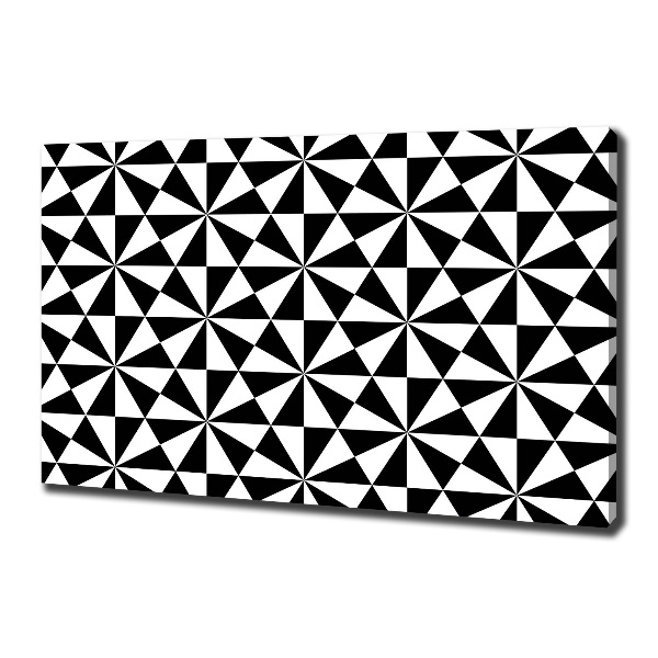 Foto op canvas Geometrische achtergrond