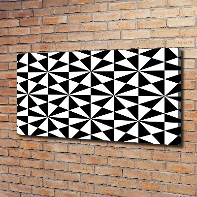 Foto op canvas Geometrische achtergrond