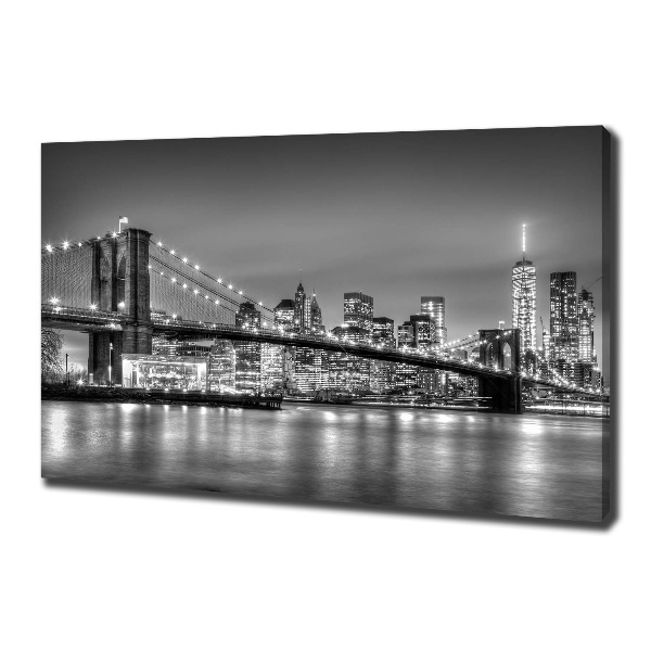 Foto canvas Brooklynbrug