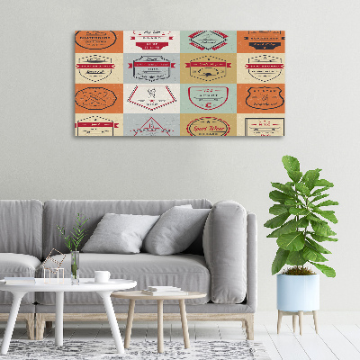 Canvas foto Skateboardborden