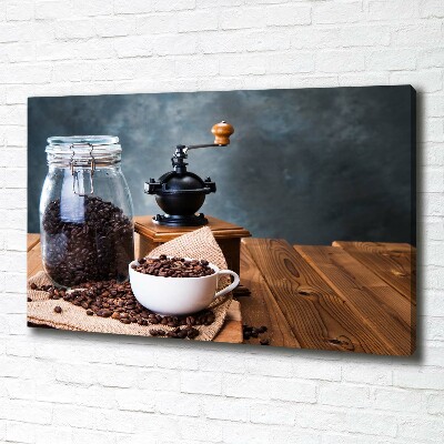 Foto canvas Koffiemolen