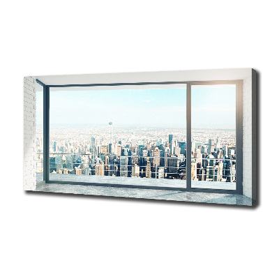 Foto obraz na płótnie Widok na miasto