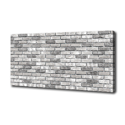 Canvas schilderij Bakstenen muur
