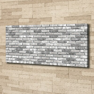 Canvas schilderij Bakstenen muur