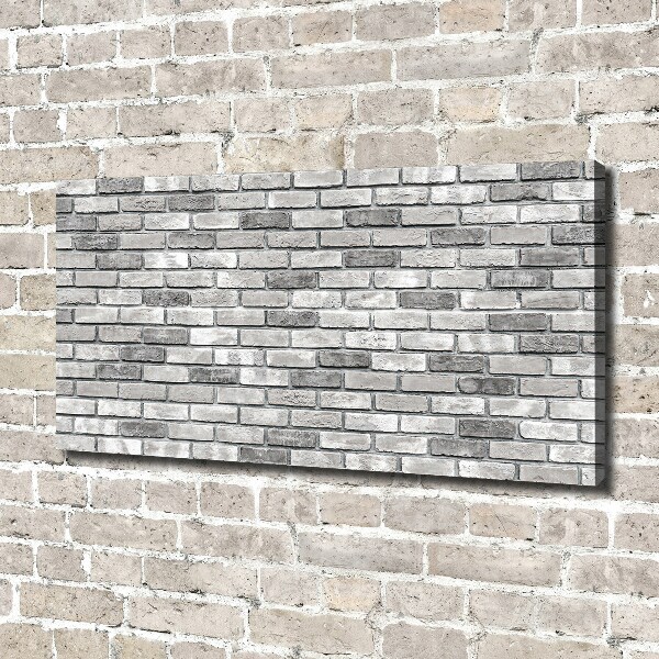 Canvas schilderij Bakstenen muur