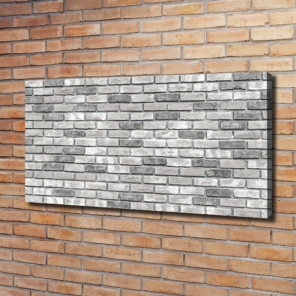 Canvas schilderij Bakstenen muur