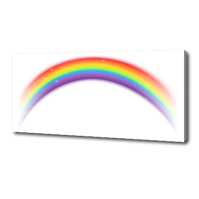 Canvas foto Regenboog