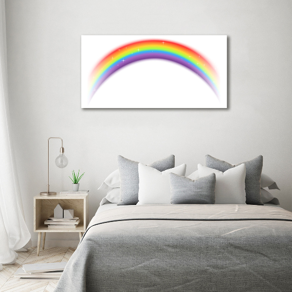 Canvas foto Regenboog