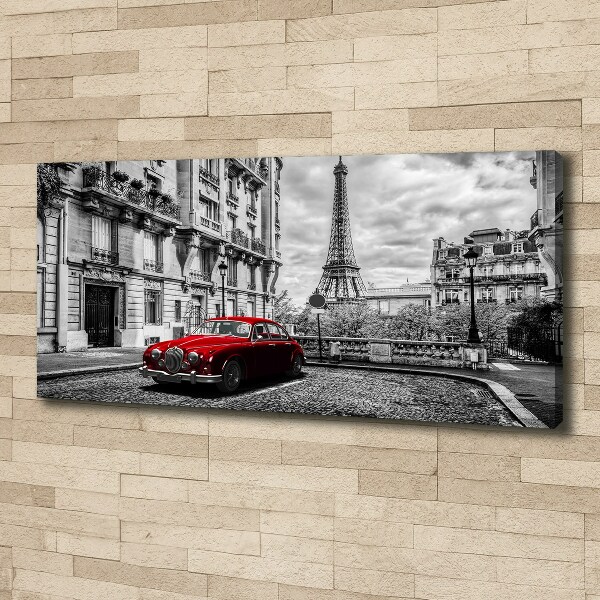 Foto canvas Rode limousine