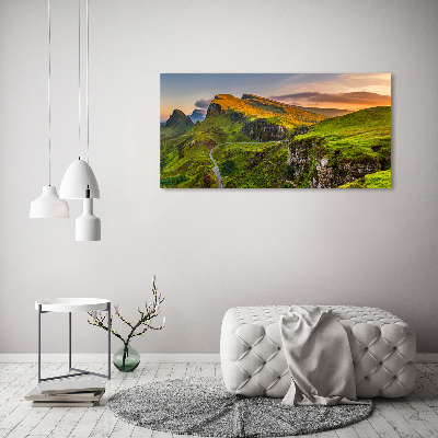 Foto canvas Schotse Hooglanden