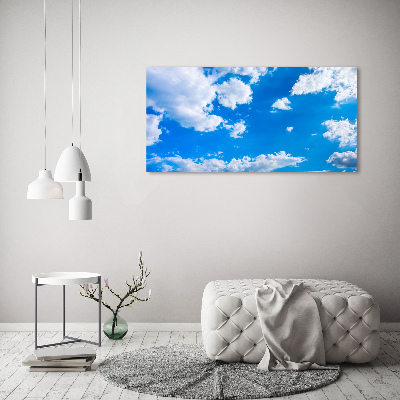 Canvas schilderij Wolken aan de hemel
