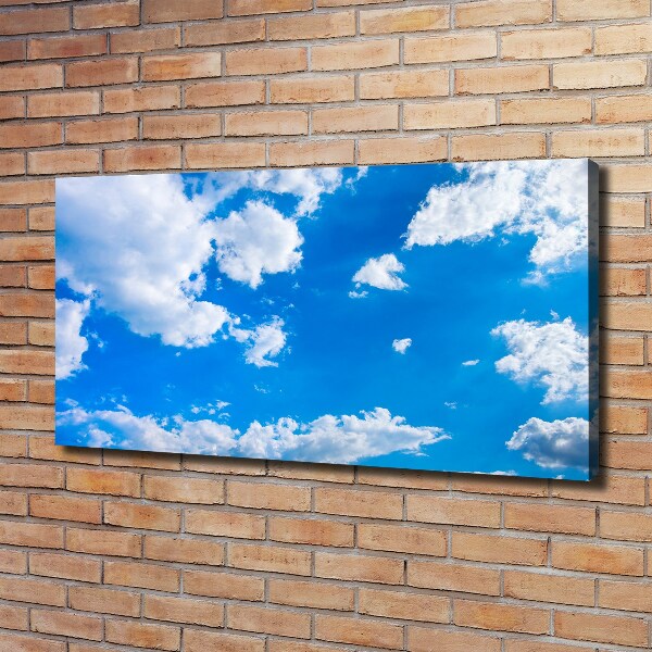 Canvas schilderij Wolken aan de hemel