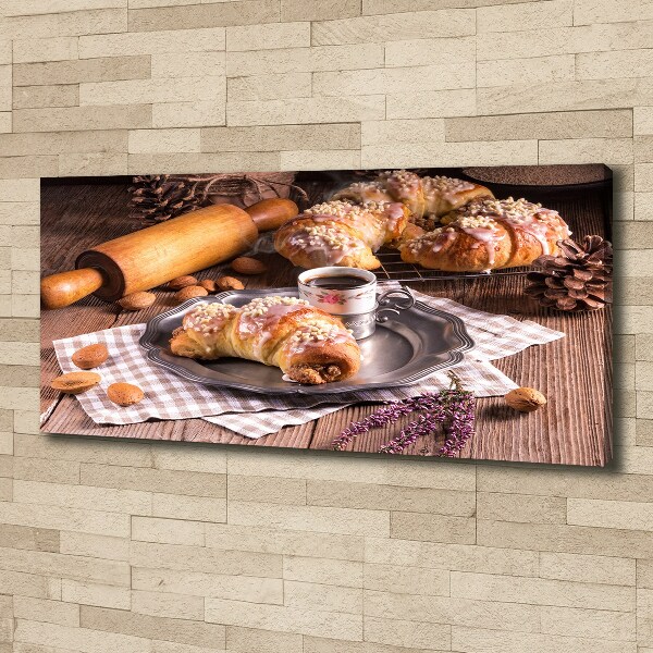 Foto canvas Croissants