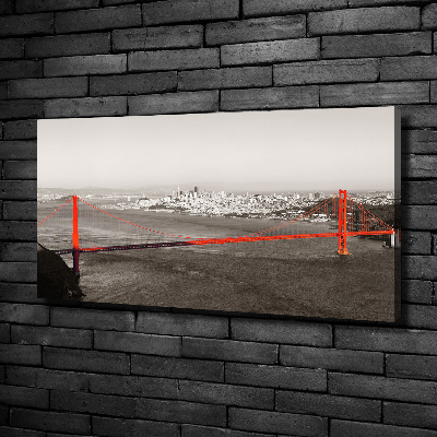 Foto canvas San Francisco-brug