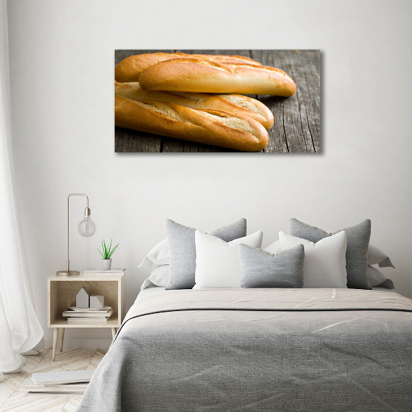 Canvas foto Baguettes