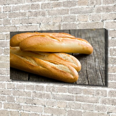 Canvas foto Baguettes