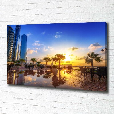Foto op canvas Abu Dhabi Oost