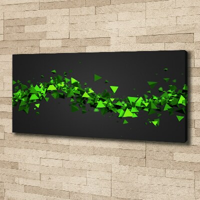 Schilderij op canvas Geometrische golf