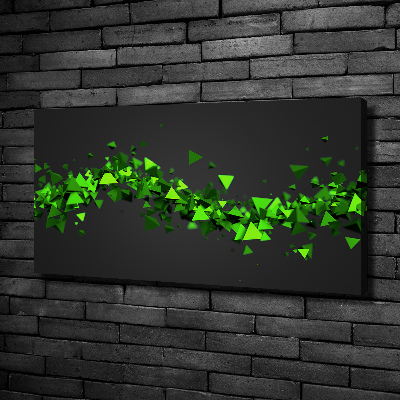 Schilderij op canvas Geometrische golf