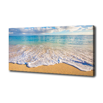 Canvas schilderij Hawaiiaans strand