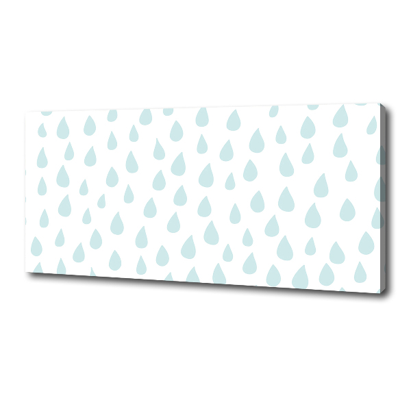 Canvas schilderij Druppels