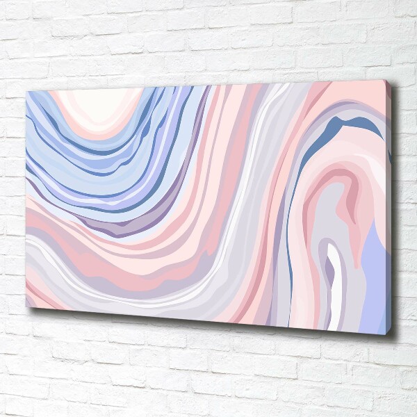 Schilderij op canvas Abstracte golven