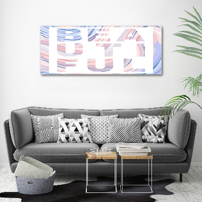 Schilderij op canvas Mooi