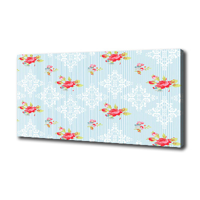 Foto canvas Rozen en versieringen