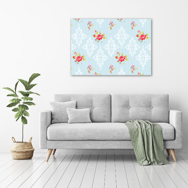 Foto canvas Rozen en versieringen