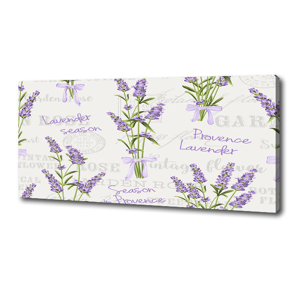 Foto op canvas Lavendel