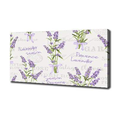 Foto op canvas Lavendel