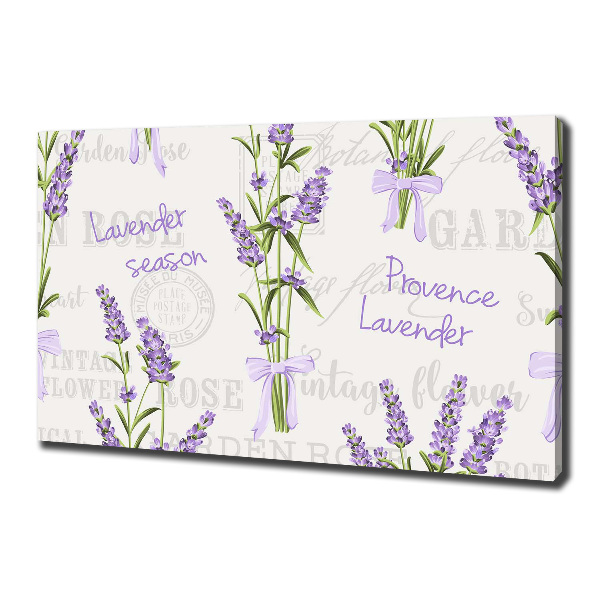 Foto op canvas Lavendel