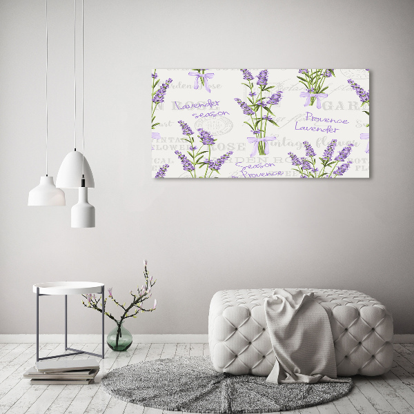 Foto op canvas Lavendel