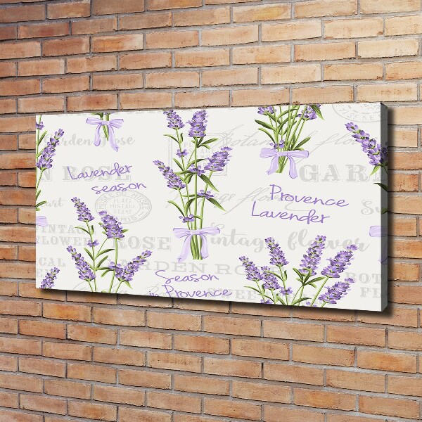 Foto op canvas Lavendel