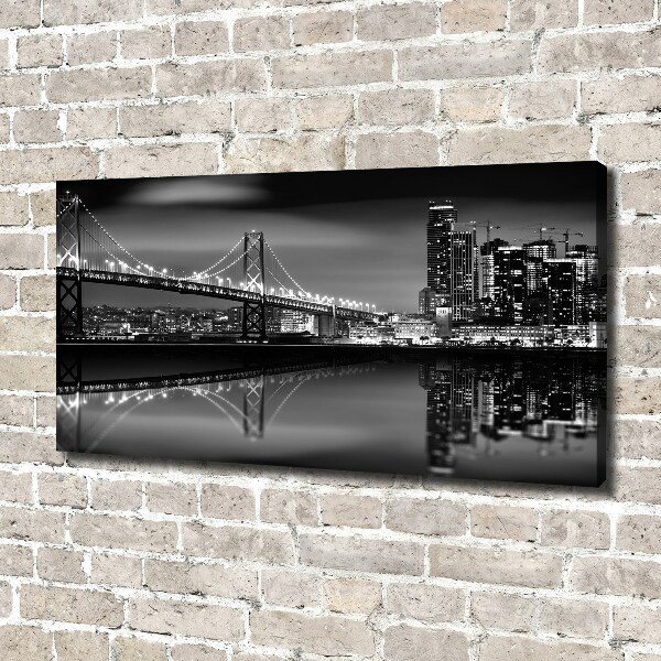 Foto op canvas San Francisco 's nachts