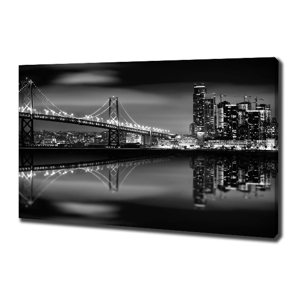 Foto op canvas San Francisco 's nachts