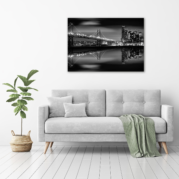 Foto op canvas San Francisco 's nachts