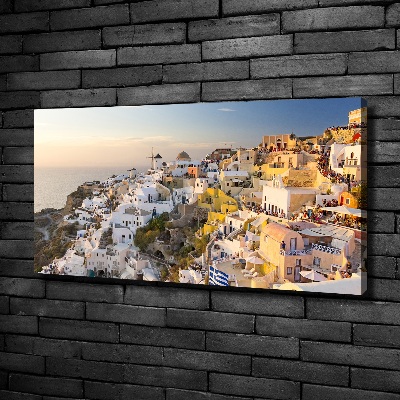 Foto op canvas Santorini, Griekenland