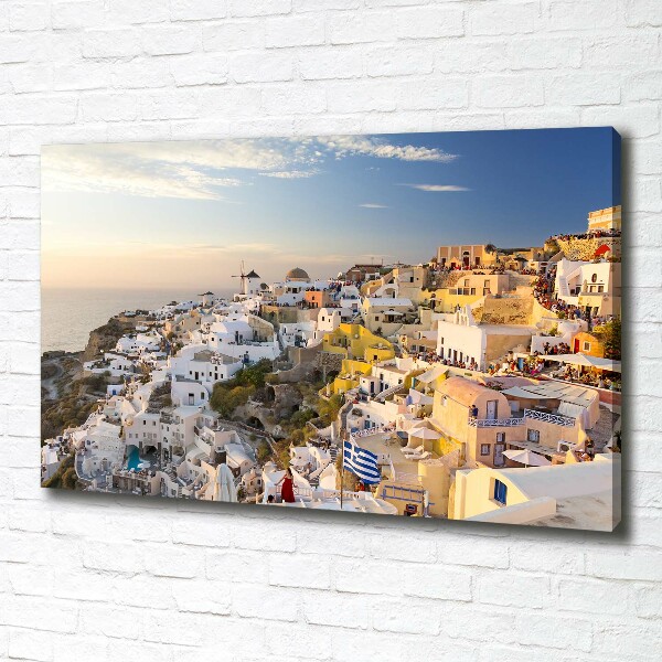 Foto op canvas Santorini, Griekenland