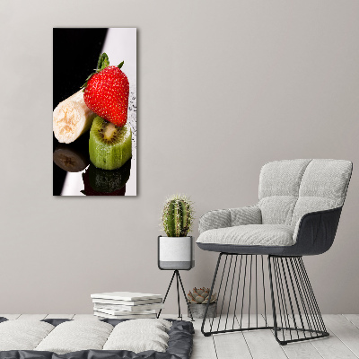 Verticale foto op canvas Fruit