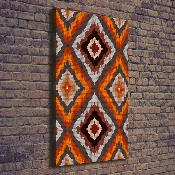 Verticale canvasfoto Retro achtergrond