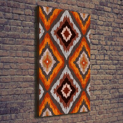 Verticale canvasfoto Retro achtergrond