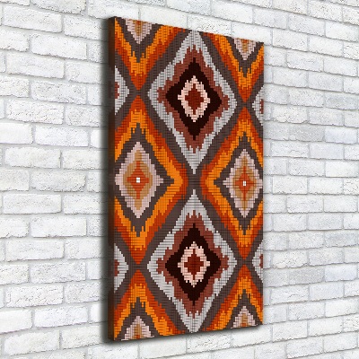 Foto obraz na płótnie do salonu pionowy Retro tło